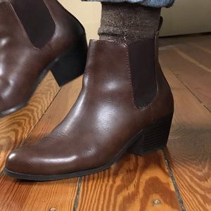 Brown Ankle booties